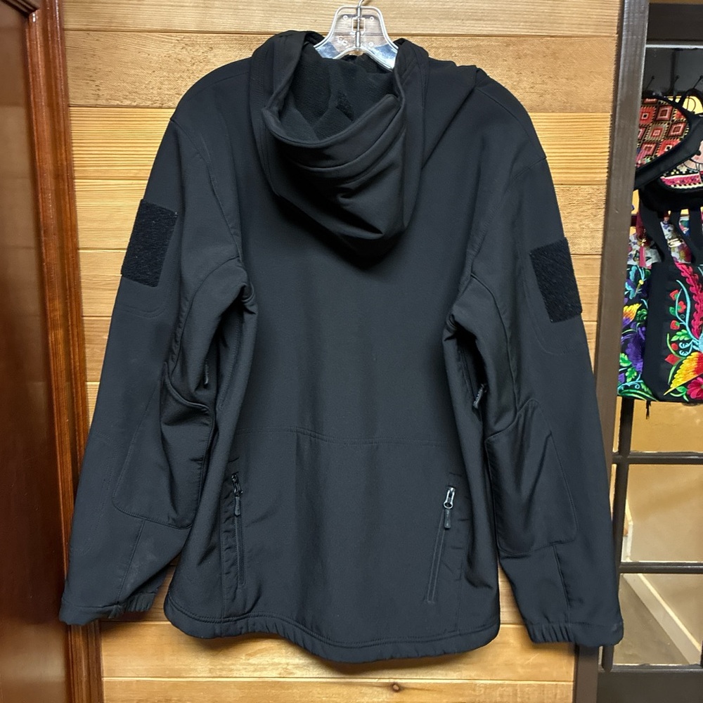 Men's Black Military Field Jacket